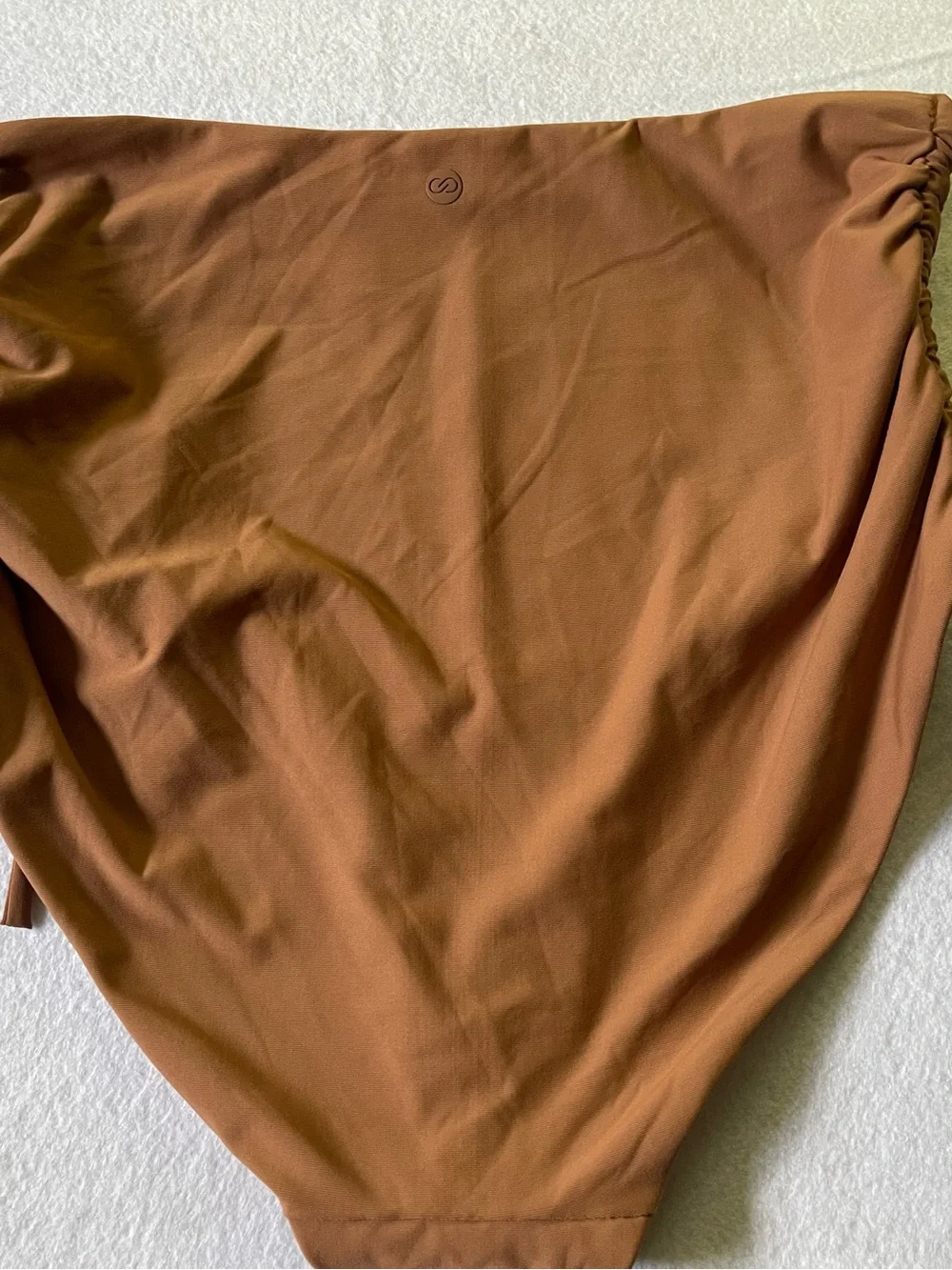 NWT’S CALIA by Carrie Underwood Rust Brown Bikini Bottoms with Side Ties